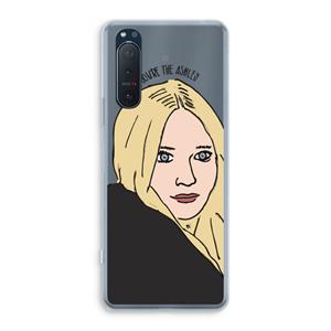 CaseCompany Ashley: Sony Xperia 5 II Transparant Hoesje