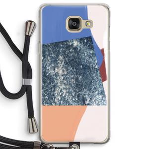 CaseCompany Billy: Samsung Galaxy A5 (2016) Transparant Hoesje met koord