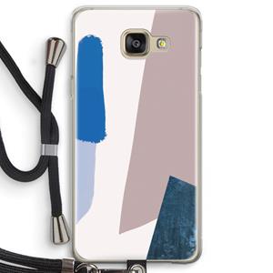 CaseCompany Lapis: Samsung Galaxy A5 (2016) Transparant Hoesje met koord