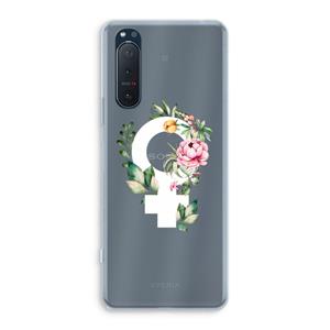 CaseCompany Venus: Sony Xperia 5 II Transparant Hoesje