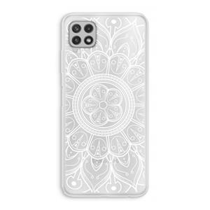 CaseCompany Roses Are Red: Samsung Galaxy A22 4G Transparant Hoesje