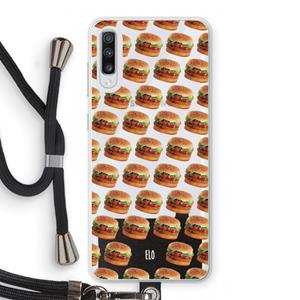 CaseCompany Giants: Samsung Galaxy A70 Transparant Hoesje met koord