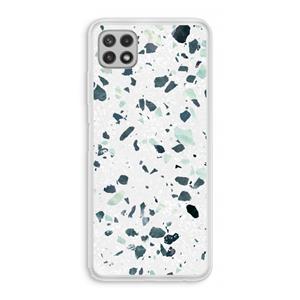 CaseCompany Terrazzo N°2: Samsung Galaxy A22 4G Transparant Hoesje