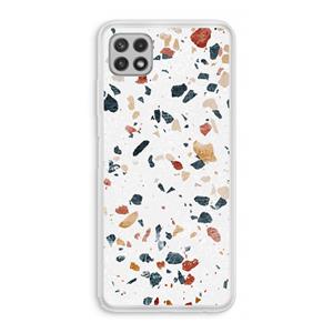 CaseCompany Terrazzo N°4: Samsung Galaxy A22 4G Transparant Hoesje