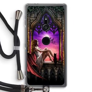 CaseCompany Kinderen van de nacht: Sony Xperia XZ2 Transparant Hoesje met koord