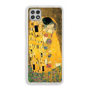 CaseCompany Der Kuss: Samsung Galaxy A22 4G Transparant Hoesje