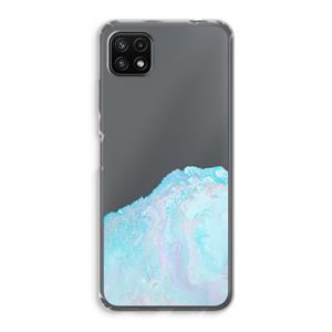 CaseCompany Fantasie pastel: Samsung Galaxy A22 5G Transparant Hoesje