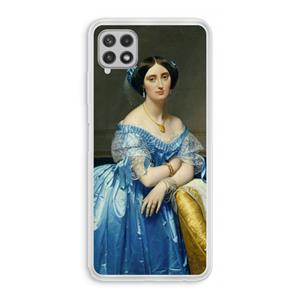 CaseCompany Eleonore: Samsung Galaxy A22 4G Transparant Hoesje