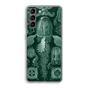 CaseCompany Haeckel Cubomedusae: Samsung Galaxy S21 Transparant Hoesje