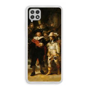 CaseCompany De Nachtwacht: Samsung Galaxy A22 4G Transparant Hoesje
