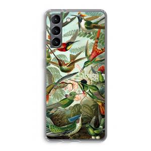 CaseCompany Haeckel Trochilidae: Samsung Galaxy S21 Transparant Hoesje