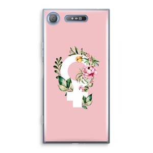 CaseCompany Venus: Sony Xperia XZ1 Transparant Hoesje
