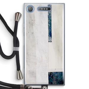 CaseCompany Meet you there: Sony Xperia XZ1 Transparant Hoesje met koord