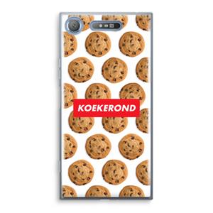 CaseCompany Koekerond: Sony Xperia XZ1 Transparant Hoesje