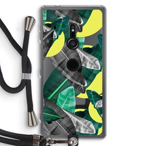 CaseCompany Fantasie jungle: Sony Xperia XZ2 Transparant Hoesje met koord
