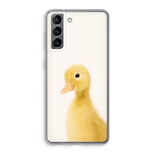 CaseCompany Duke: Samsung Galaxy S21 Transparant Hoesje