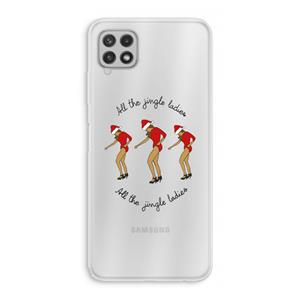 CaseCompany Jingle Ladies: Samsung Galaxy A22 4G Transparant Hoesje