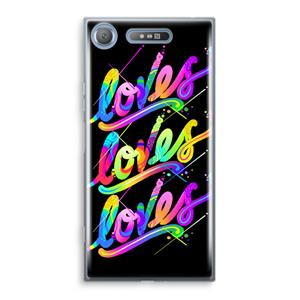 CaseCompany Loves: Sony Xperia XZ1 Transparant Hoesje