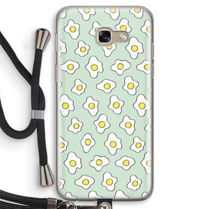 CaseCompany Spiegeleitjes: Samsung Galaxy A5 (2017) Transparant Hoesje met koord