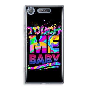CaseCompany Touch Me: Sony Xperia XZ1 Transparant Hoesje