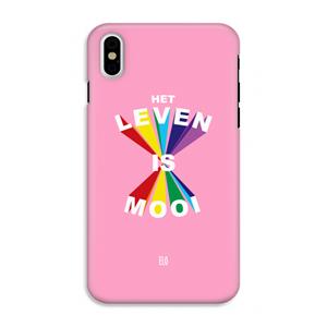 CaseCompany Het Leven Is Mooi: iPhone X Tough Case