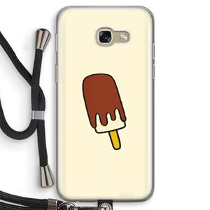 CaseCompany Frisco: Samsung Galaxy A5 (2017) Transparant Hoesje met koord