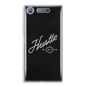 CaseCompany Hustle: Sony Xperia XZ1 Transparant Hoesje