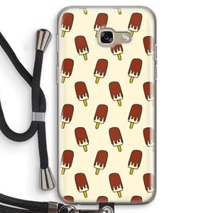 CaseCompany Yummy: Samsung Galaxy A5 (2017) Transparant Hoesje met koord