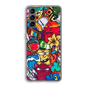 CaseCompany No Rules: Samsung Galaxy S21 Transparant Hoesje