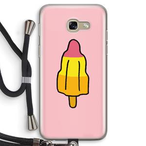 CaseCompany Raketijsje: Samsung Galaxy A5 (2017) Transparant Hoesje met koord