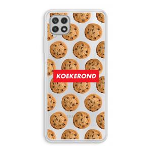 CaseCompany Koekerond: Samsung Galaxy A22 4G Transparant Hoesje
