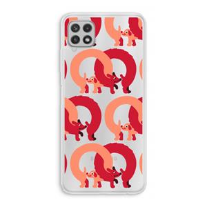 CaseCompany Dogs: Samsung Galaxy A22 4G Transparant Hoesje