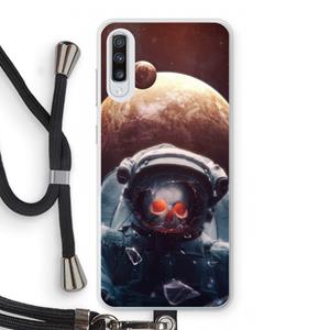 CaseCompany Voyager: Samsung Galaxy A70 Transparant Hoesje met koord