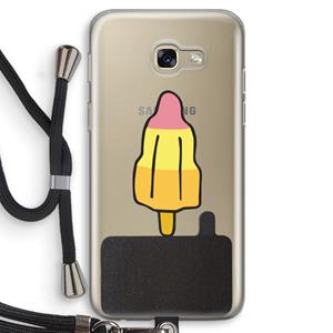 CaseCompany Raketijsje: Samsung Galaxy A5 (2017) Transparant Hoesje met koord