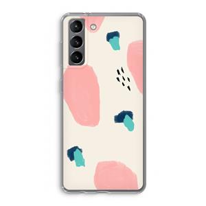 CaseCompany Monday Surprise: Samsung Galaxy S21 Transparant Hoesje