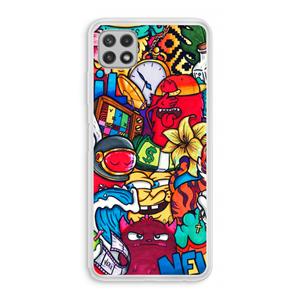 CaseCompany No Rules: Samsung Galaxy A22 4G Transparant Hoesje