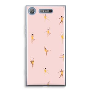 CaseCompany Dans #2: Sony Xperia XZ1 Transparant Hoesje