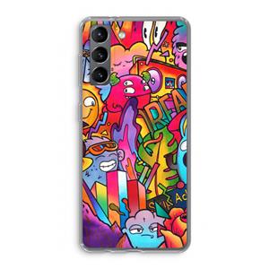 CaseCompany Dreams: Samsung Galaxy S21 Transparant Hoesje