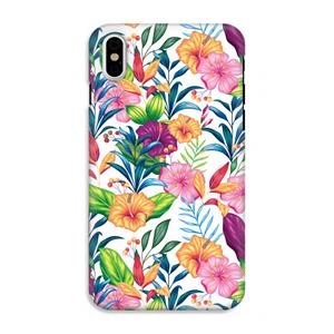 CaseCompany Tropisch 2: iPhone X Tough Case