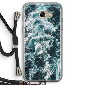 CaseCompany Zee golf: Samsung Galaxy A5 (2017) Transparant Hoesje met koord