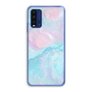 CaseCompany Fantasie pastel: Xiaomi Redmi 9T Transparant Hoesje