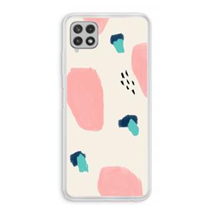 CaseCompany Monday Surprise: Samsung Galaxy A22 4G Transparant Hoesje