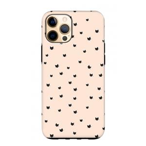 CaseCompany Kleine kattenkopjes: iPhone 12 Pro Max Tough Case