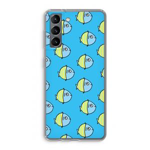 CaseCompany Visjes: Samsung Galaxy S21 Transparant Hoesje