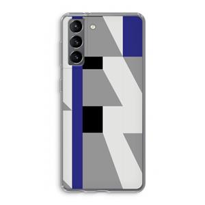 CaseCompany Gestalte 2: Samsung Galaxy S21 Transparant Hoesje