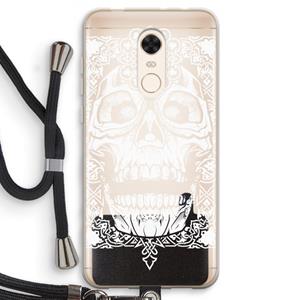 CaseCompany Seek & Destroy: Xiaomi Redmi 5 Transparant Hoesje met koord