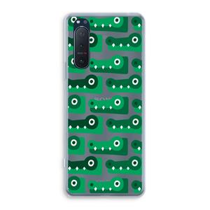 CaseCompany Crocs: Sony Xperia 5 II Transparant Hoesje