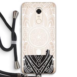CaseCompany It's Complicated: Xiaomi Redmi 5 Transparant Hoesje met koord