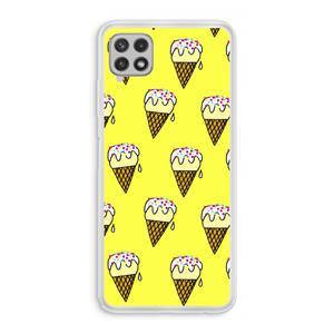 CaseCompany Isjes: Samsung Galaxy A22 4G Transparant Hoesje