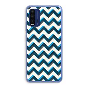 CaseCompany Onderbroken lijn: Xiaomi Redmi 9T Transparant Hoesje